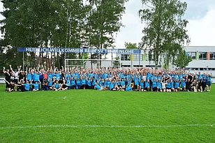 Teilnehmende des Firmathlons
